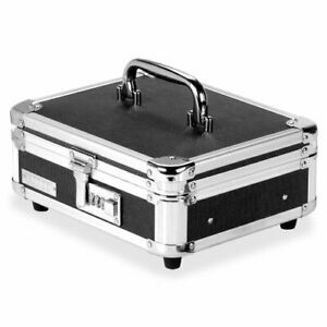 Vaultz Locking Cash Box, Black (VZ01002)