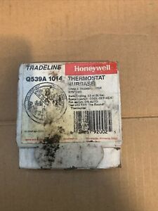 Qty 3 Honeywell Tradeline Q539A 1014 Thermostat Subbase For T87F Round Thermo