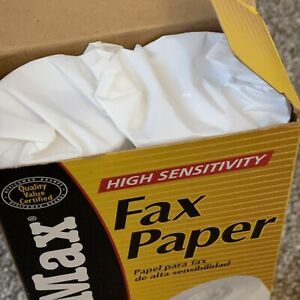 Office Max high sensitivity fax paper OM98099 2Rolls
