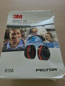3M H10A Peltor Optime 105 Over-the-Head Earmuffs