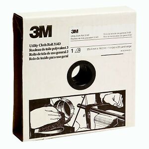 3M UTILITY CLOTH RL 314D2&#034;X50YD P180 J-WT 7000118539  - 1 Each