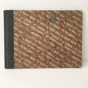 Vintage Record Ledger Book Blank Book Mutual Life Insurance New York