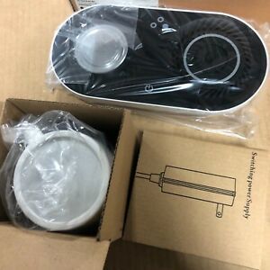 Nomodo Trio Wireless Qi-Certified Fast Charger w Mug Warmer/Drink Cooler Gift~!