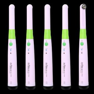5* Dental LED Cordless Wireless Powerful 5W Pink Curing Light Lamp Xlite II XS
