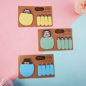 Cute Sticky Note Post Notepad Office School Notebook Sticker Decoration Adh YV7