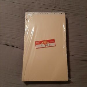 Lot of 5 Kraftbilt Columnar Pads Eight Day Gauge and Production Reports EUC