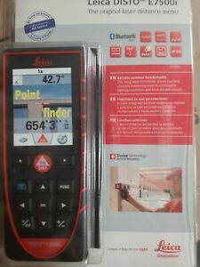 Leica Disto E7500i Laser Distance Measurer Meter