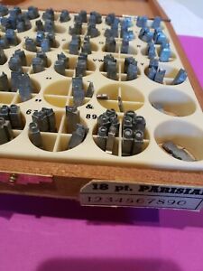 Kingsley Stamping Machine 18 pt. Parisian with Numbers