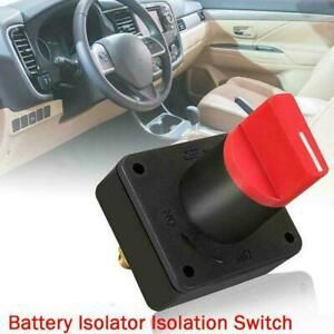 Mini Battery Isolator Master Switch On/Off Marine Auto 12V For Car Boat Van L1K7