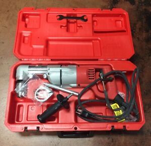 Milwaukee 1107-1 1/2&#039;&#039; Corded Right Angle Drill with Case