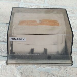 Vintage Rolodex File Petite Model S-3000 Cards Tabs Included Made in U.S.A.