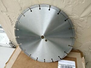 Fits Stihl Concrete saw Blade Pavers 14in General Purpose Wet &amp; Dry Diamond Saw