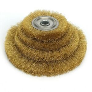 1PC Pure Copper Wire Wheel Brush For Grinder Line Pattern Reconciliation