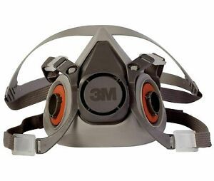 3M 6200 Medium Half Facepiece Reusable Respirator New In Bag Free Shipping