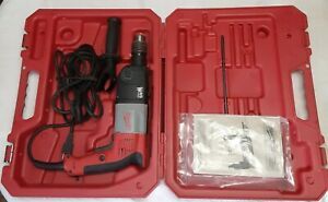 Milwaukee 1/2&#034; Hammer Drill with Carrying Case (538021) 23 assorted mortar bits