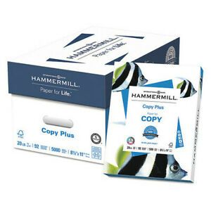 HAMMERMILL 10500-7 Copy Plus Papr,92 Bright,20 lb.,8,PK5000