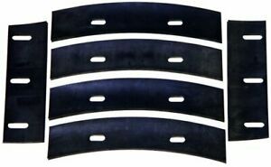 Stone 22112 Mortar Mixer Rubber Blades for 4 Cubic Feet Mixer