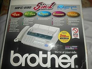 Vintage New In Box Brother MFC 690 Print, Copy, Scan, PC Fax &amp; Fax 5 in 1