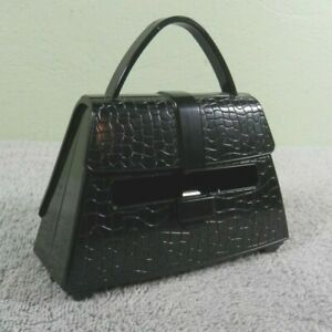 Black Purse-Shaped Post-it Note Holder