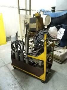 ENERPAC PER2037 HYDRAULIC PUMP SYSTEM WITH CART: STOCK #10811