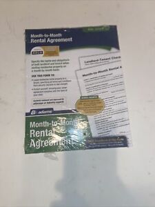 Adams Month-to-Month Rental Agreement, Forms and Instructions LF255