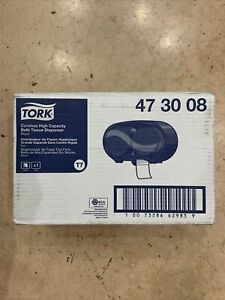 NEW! Tork Toilet Paper Dispenser Elegant Black 473008
