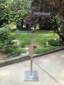 Retail Clothing Rack T Stand Store Fixture Chrome