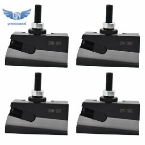 4Pcs CXA #7 250-307 3-18&#039;&#039; Universal Parting Blade Holder Lathe Quick Change