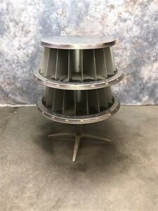 2 Tier Rotating Industrial Organizer, Office File Document Holder, Parts Bin A