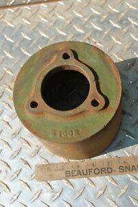 Original John Deere Type E 3 HP Hit Miss Gas Engine Cast Iron Belt Pulley