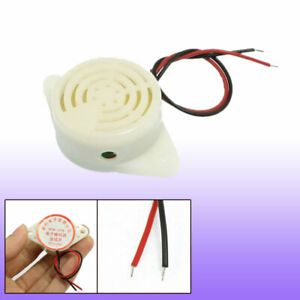 DC 3-24V Two Cables Industrial Continuous Sound Electronic Buzzer 90dB