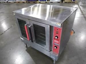 Vulcan VC4GD-10 Double Door Standard Depth Gas Convection Oven #2