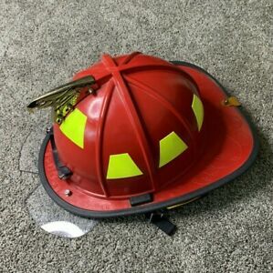 HONEYWELL STRUCTURAL FIREFIGHTING FIBERGLASS COMPOSITE HELMET!