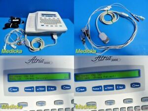 2006 Quinton Cardiac Science Atria 3000 ECG Machine W/ Adapter &amp; Cable ~ 25287