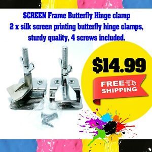 SCREEN Frame Butterfly Hinge clamp