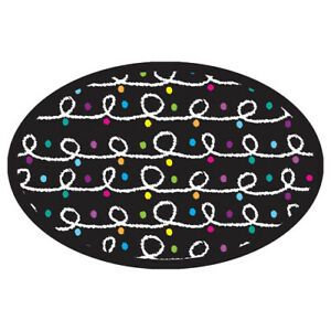 Ashley Productions Colour Chalk Loops Magnetic Whiteboard Eraser