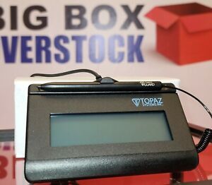 Topaz T-LBK460-HSB-R SigLite LCD 1x5 Electronic Signature Pad - Factory New