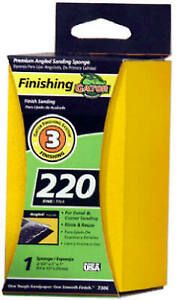 7306 EZ123 Angle Sanding Sponge, 220-Grit - Quantity 5