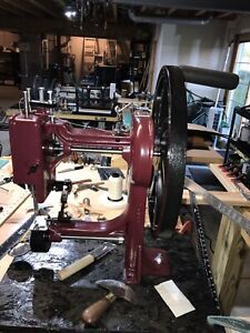 Weaver Cub leather sewing machine Master Tools Mint Hardly Used
