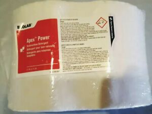4 Blocks Of Ecolab Apex Power Dish Washing Machine Detergent Block