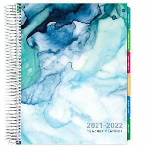 Deluxe 2021-2022 Dated Teacher Planner: 8.5&#034;x11&#034; Includes 7 Periods, Page Tabs,