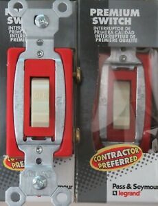 12 Pass Seymour 20A Single Pole Toggle Switch CBS120-I
