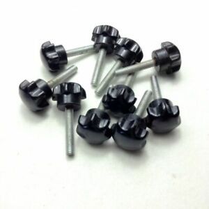 X 30MM MALE HEAD KNOB THREAD 10PIECES SHAPED 8 SCREW x Dia STAR CLAMPING M6 25MM