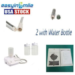 Electric Piezo Sonic Dental Ultrasonic Scaler LED Handpiece 2 with Water Bottle