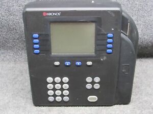 Kronos System 4500 Digital Badge Time Clock Terminal 8602800-501