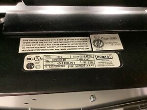 Hobart HTi-LH26 Bakery/Deli Scale With Printer BRAND NEW