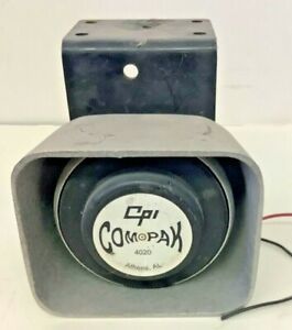 CPI  Compak 4020 Speaker Siren With Mounting Bracket