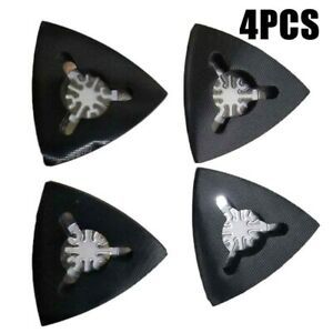 For cutting Triangle sanding pad Tiles Stone 4pcs Multi tool For fein Practical
