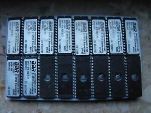 ELEKTRONIK BAUTEILE*16 x EPROM*M27C512-90F6*KERAMIK*KONVOLUT*GEBRAUCHT*BASTLER