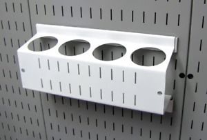 Wall Control Pegboard Spray Can Holder Bracket and Aerosol Can Organizer for and